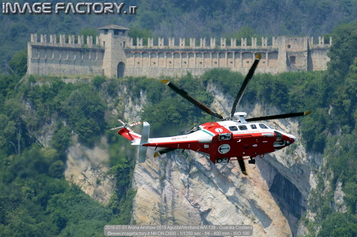 2018-07-01 Arona Airshow 0519 AgustaWestland AW-139 - Guardia Costiera